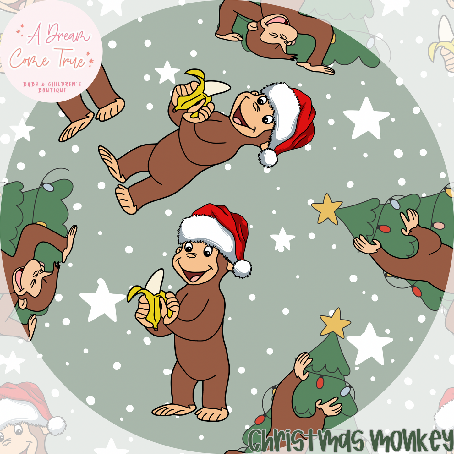 CHRISTMAS MONKEY